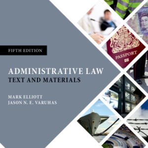 Administrative Law Text and Materials, 5th Edition - Original PDF