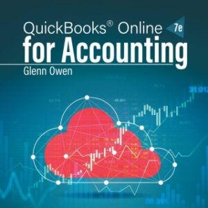 Using QuickBooks Online for Accounting 2024 7th Edition - Original PDF