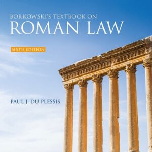 Borkowski's Textbook on Roman Law 6th Edition - Original PDF