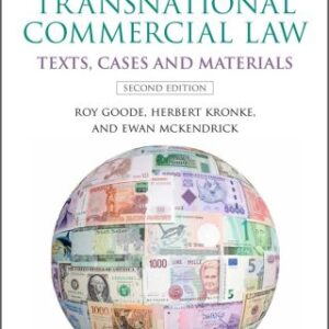 Transnational Commercial Law Texts, Cases and Materials, 2nd Edition - Original PDF