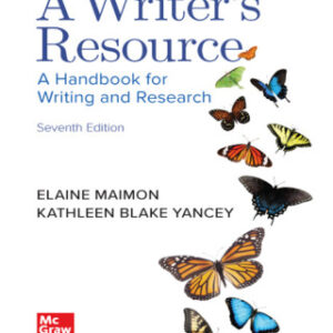 A Writer's Resource, Student Edition 7th Edition - Original PDF