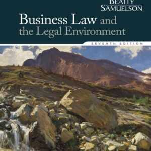 Business Law and the Legal Environment, Standard Edition 7th Edition - Original PDF