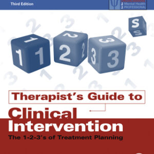 Therapist's Guide to Clinical Intervention 3rd Edition The 1-2-3's of Treatment Planning - Original PDF