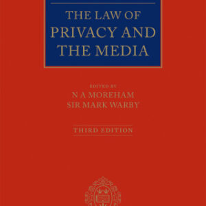 Tugendhat and Christie: The Law of Privacy and The Media 3rd Edition - Original PDF