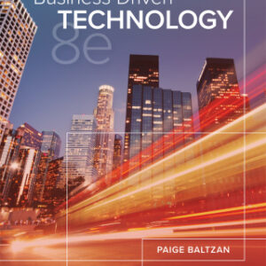 Business Driven Technology 8th Edition - Original PDF