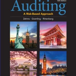 Auditing: A Risk Based-Approach 12th Edition - Original PDF