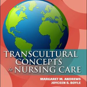 Transcultural Concepts in Nursing Care 7th Edition - Original PDF