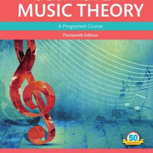 Basic Materials in Music Theory: A Programmed Approach 13th Edition - Original PDF