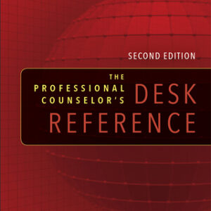 The Professional Counselor's Desk Reference 2nd Edition - Original PDF