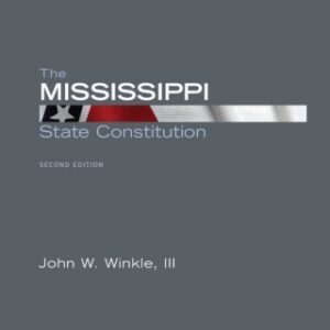 The Mississippi State Constitution 2nd Edition - Original PDF