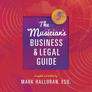 The Musician's Business and Legal Guide 5th Edition - Original PDF