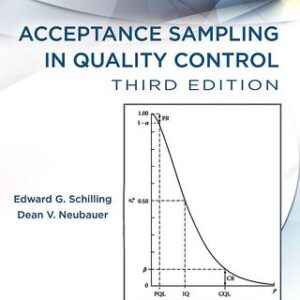 Acceptance Sampling in Quality Control 3rd Edition - Original PDF