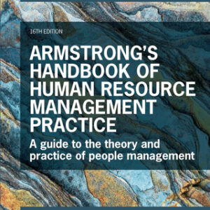 Armstrong's Handbook of Human Resource Management Practice 16th Edition A Guide to the Theory and Practice of People Management - Original PDF