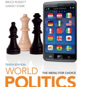 World Politics: The Menu for Choice 10th Edition - Original PDF