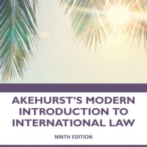 Akehurst's Modern Introduction to International Law 9th Edition - Original PDF