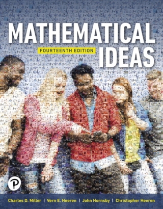 Mathematical Ideas -- MyLab Math with Pearson eText Access Code 14th Edition - Original PDF