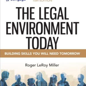 The Legal Environment Today 10th Edition - Original PDF