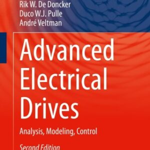 Advanced Electrical Drives Analysis, Modeling, Control 2nd Edition - Original PDF