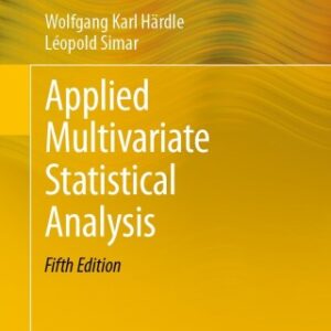 Applied Multivariate Statistical Analysis 5th Edition - Original PDF