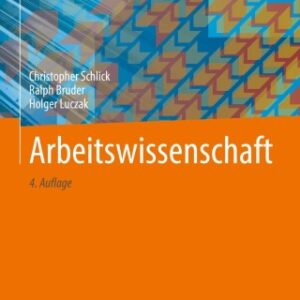 Arbeitswissenschaft 4th Edition - Original PDF