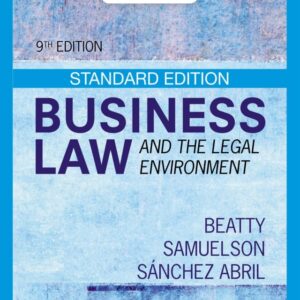 Business Law and the Legal Environment, Standard Edition 9th Edition - Original PDF