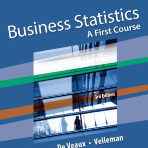 Business Statistics: A First Course 3rd Edition - Original PDF