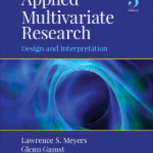 Applied Multivariate Research Design and Interpretation, 3rd Edition - Original PDF