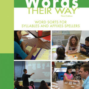 Words Their Way Word Sorts for Syllables and Affixes Spellers, 3rd Edition - Original PDF