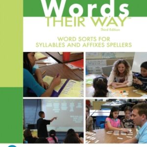 Words Their Way Word Sorts for Syllables and Affixes Spellers, 3rd Edition - Original PDF