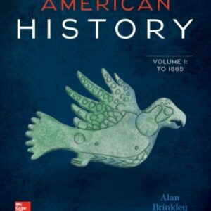 American History: Connecting with the Past Vol 1 15th Edition - Original PDF