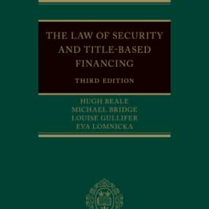 The Law of Security and Title-Based Financing 3rd Edition - Original PDF