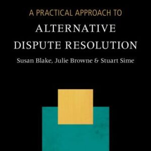 A Practical Approach to Alternative Dispute Resolution 5th Edition - Original PDF