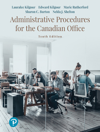 Administrative Procedures for the Canadian Office (Canadian Edition) 10th Edition - Original PDF