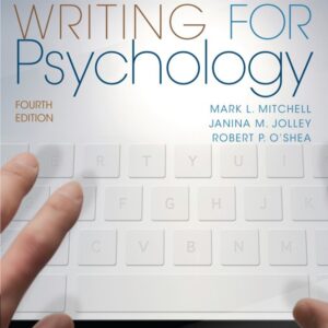 Writing for Psychology 4th Edition - Original PDF