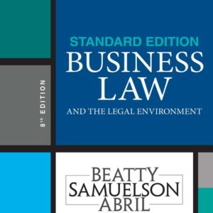 Business Law and the Legal Environment, Standard Edition 8th Edition - Original PDF