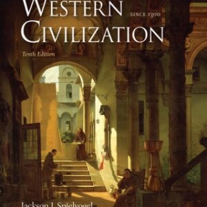 Western Civilization Since 1300 Enhanced AP Edition 10th Edition - Original PDF