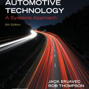 Automotive Technology: A Systems Approach 6th Edition - Original PDF