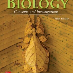 Biology: Concepts and Investigations 5th Edition - Original PDF