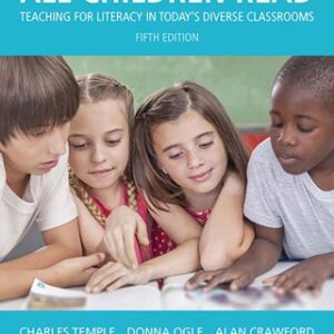 All Children Read Teaching for Literacy in Today's Diverse Classrooms, 5th Edition - Original PDF