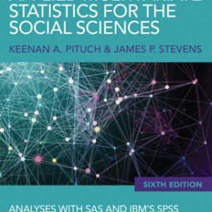 Applied Multivariate Statistics for the Social Sciences 6th Edition Analyses with SAS and IBM’s SPSS - Original PDF