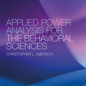 Applied Power Analysis for the Behavioral Sciences 2nd Edition 2nd Edition - Original PDF