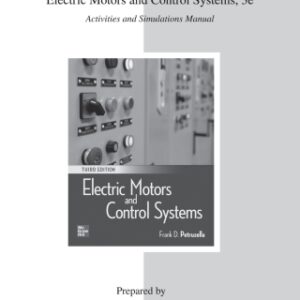 Activities Manual for Electric Motors and Control Systems 3rd Edition - Original PDF