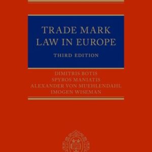 Trade Mark Law in Europe 3e 3rd Edition - Original PDF